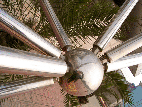 扬州不锈钢螺栓球网架